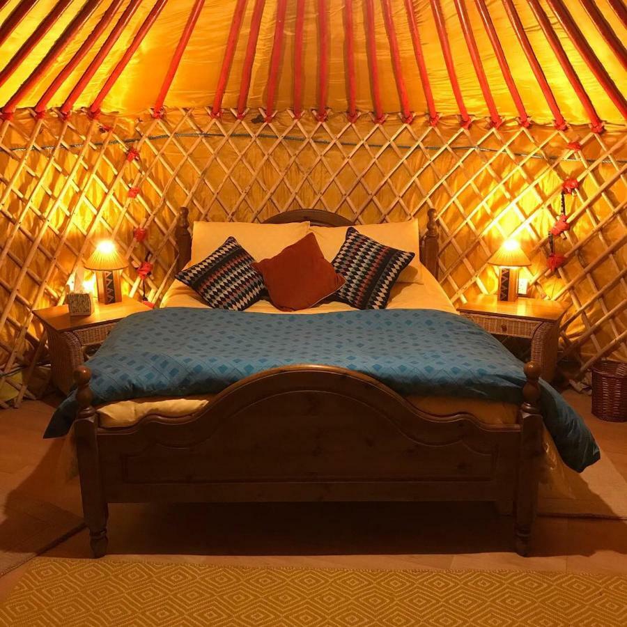 Mcclure Yurt At Carrigeen Glamping Килкени Екстериор снимка